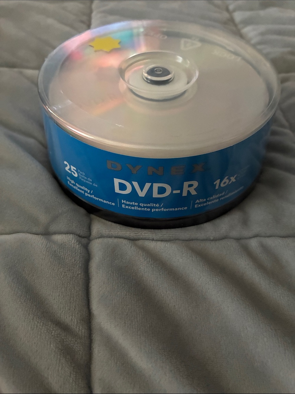 Dynex Blue DVD-R 16x 25-Pack Spindle